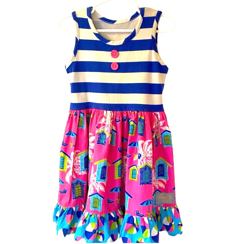 Eleanor Rose Dress, Size 4-5 Girls